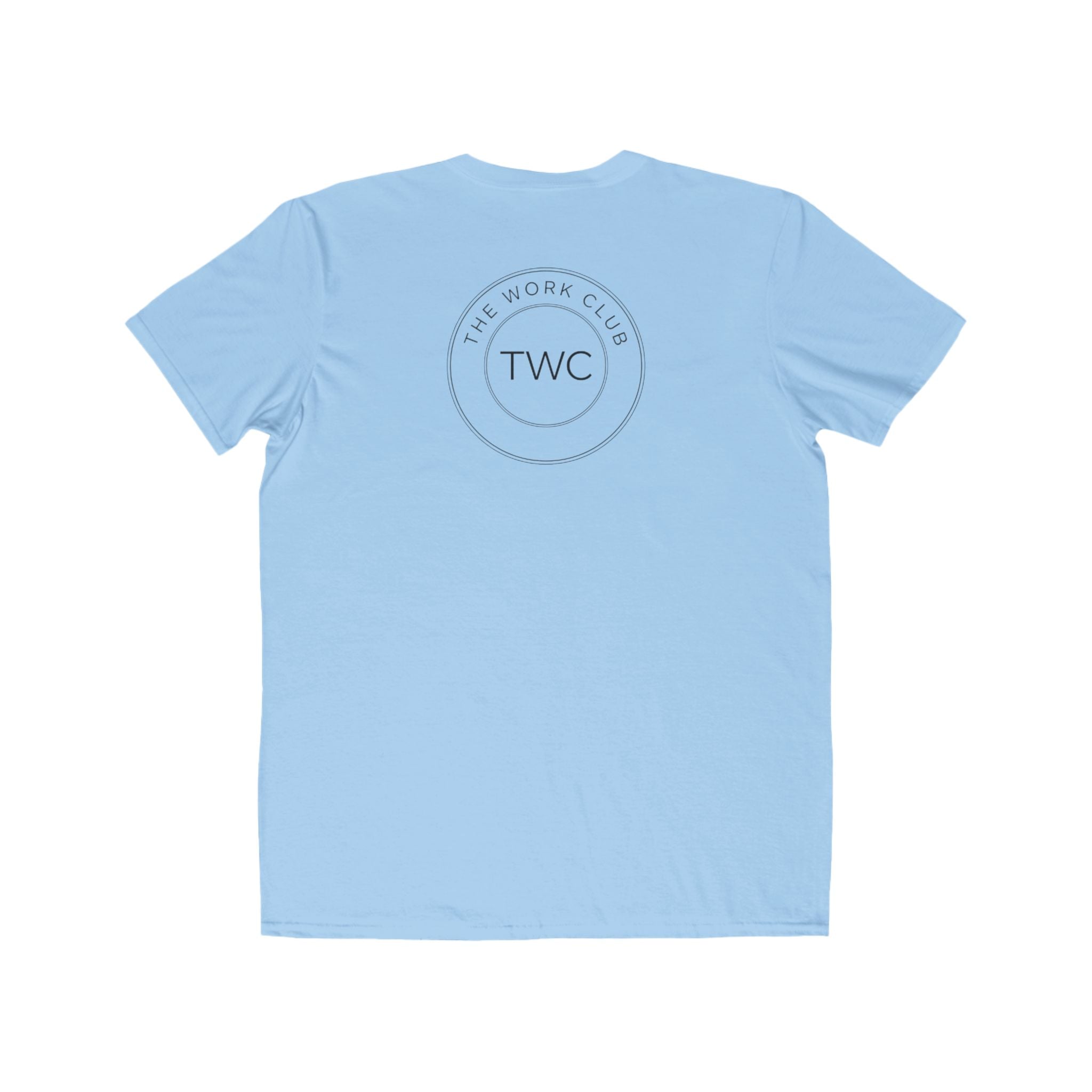 Ready to Work Tee — 'Ready to Work' Graphic Men's T-Shirt (The Work Club TWC Back Logo)