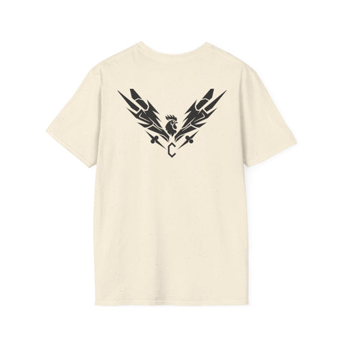 T-Shirt — "The Hardest Clubber" Graphic Tee (Rise Up Back Design)