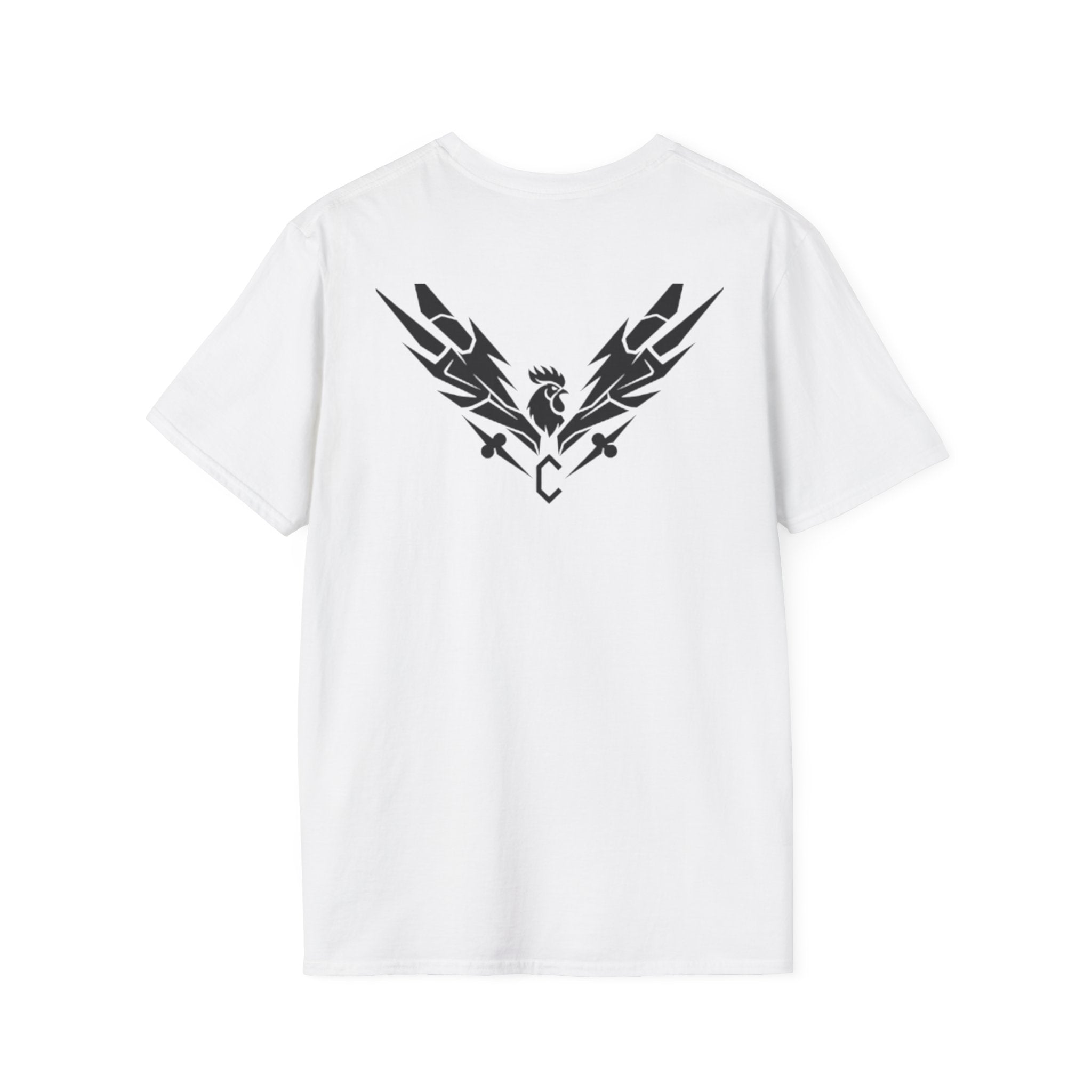 T-Shirt — "The Hardest Clubber" Graphic Tee (Rise Up Back Design)